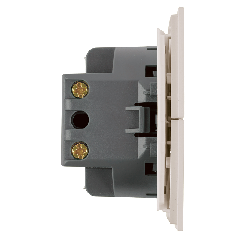 Выключатель 2-клавишный (механизм) Stekker Мия 250В 10А RSW10-3104-08 пудровый жемчуг 50473 в Санкт-Петербурге