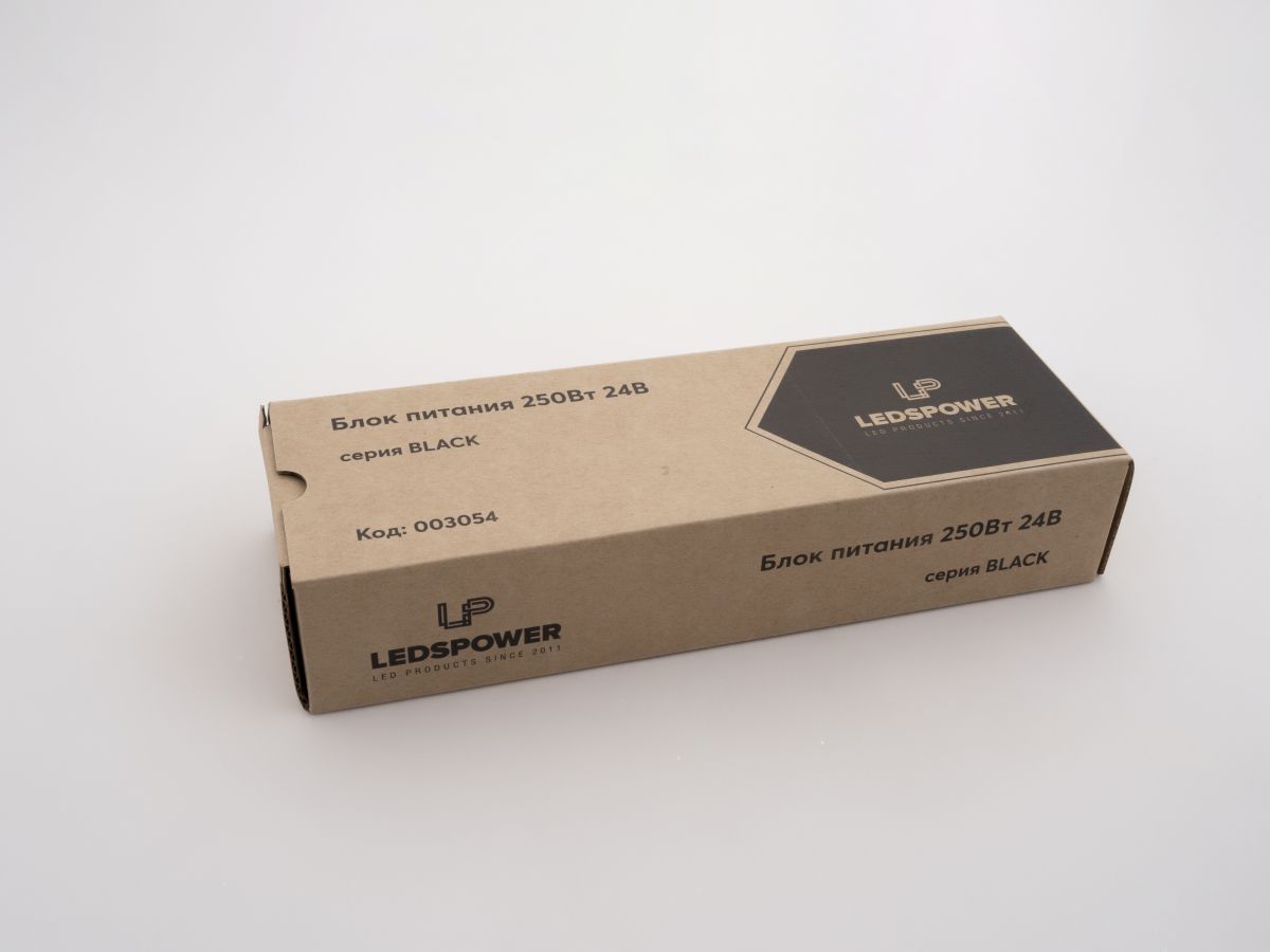Блок питания LEDS POWER 250Вт 24В BLACK 003054 в Санкт-Петербурге