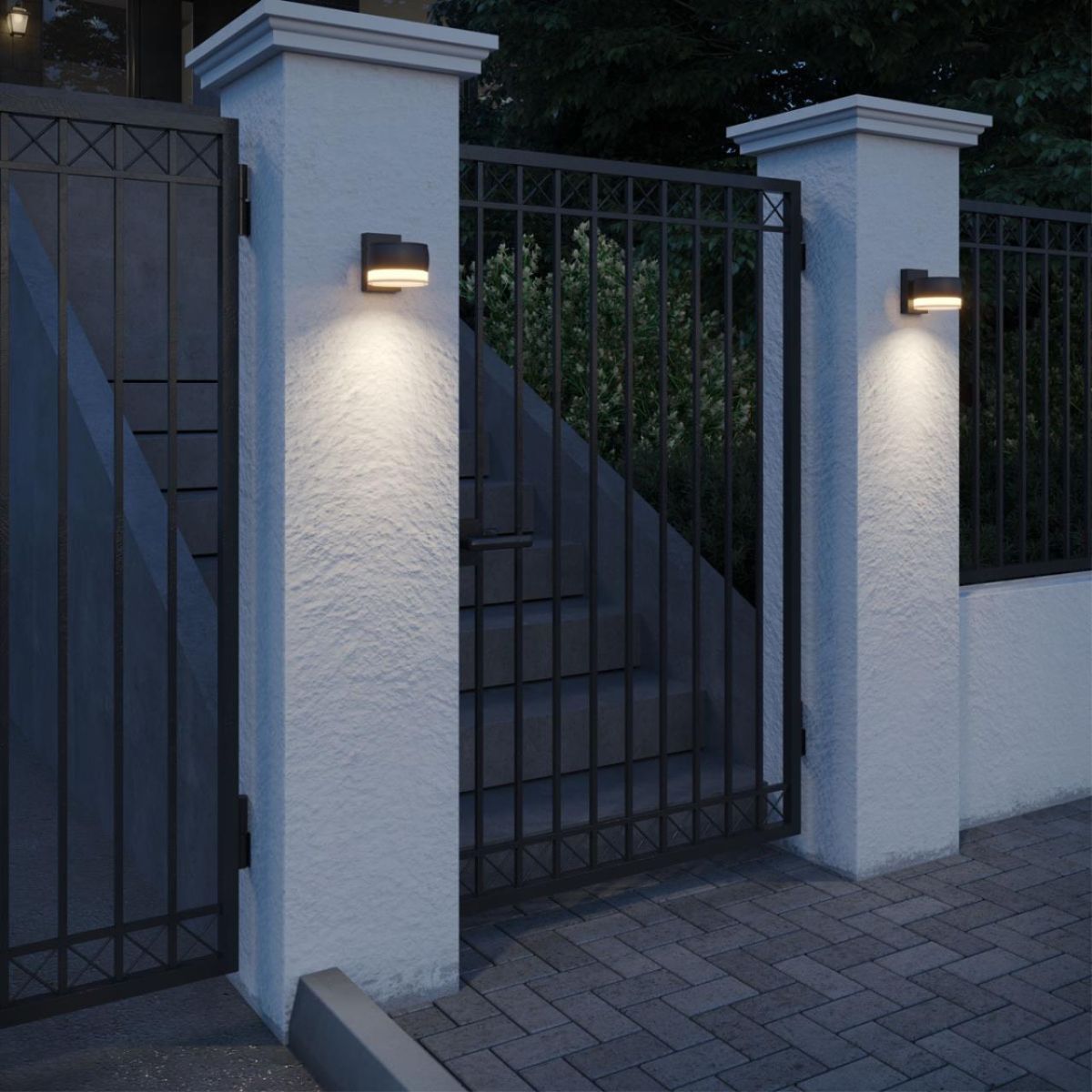 Уличный настенный светильник с переключателем цв. температуры Novotech Street Estima 359719 в Санкт-Петербурге