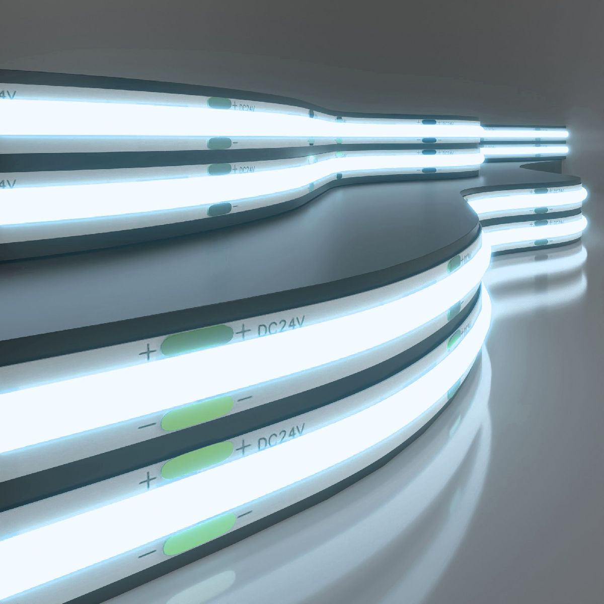 Светодиодная лента Elektrostandard COB 24В 480Led 14Вт/м 6500K 5м IP20 4690389203756 a065582 в Санкт-Петербурге
