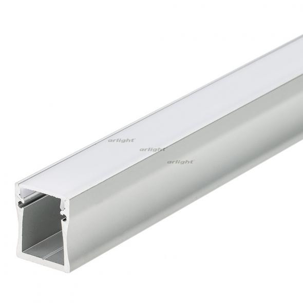 Профиль с экраном Arlight ALU-WIDE-F-H28-2000 ANOD+FROST 014871 в Санкт-Петербурге