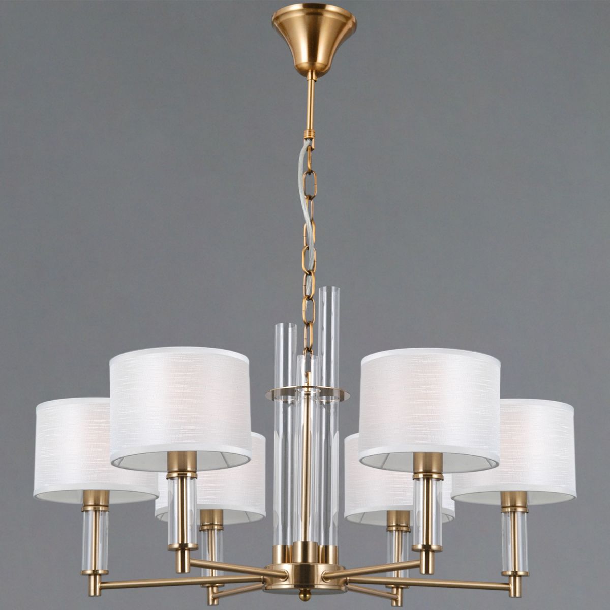 Подвесная люстра Illumico IL0755-6PSQ-25 BRASS GENOA в Санкт-Петербурге