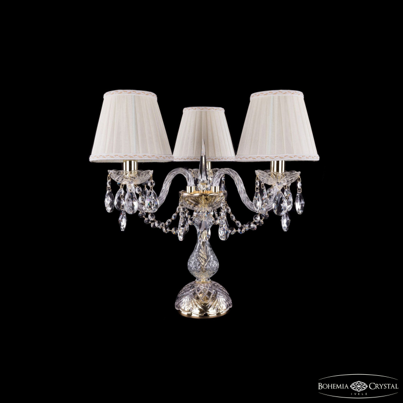 Настольная лампа Bohemia Ivele Crystal 1406L/3/141-39 G SH3A-160 в Санкт-Петербурге