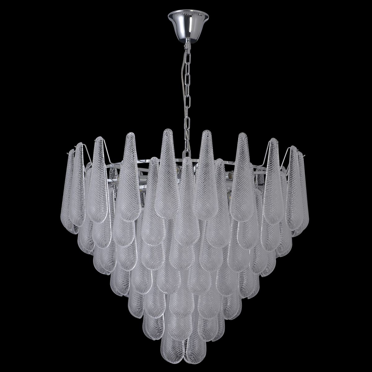 Подвесная люстра Crystal Lux FONTAIN SP18 CHROME в Санкт-Петербурге