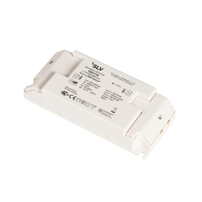 Драйвер SLV 40-57V 28-39,9W IP20 0,7A 1001114 в Санкт-Петербурге
