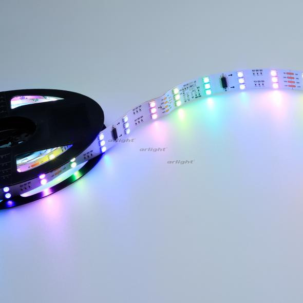 Светодиодная лента Arlight SPI-5000 12V RGB (5060, 480 LED x3,1812) 024148 в Санкт-Петербурге