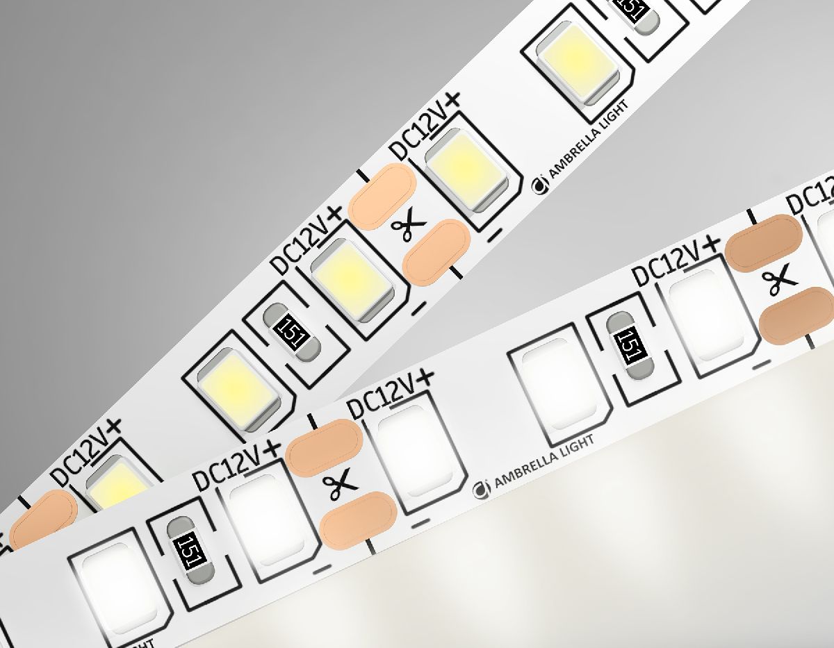 Светодиодная лента Ambrella Light LED Strip 12В 2835 9,6Вт/м 4500K 5м IP20 GS1102 в #REGION_NAME_DECLINE_PP#