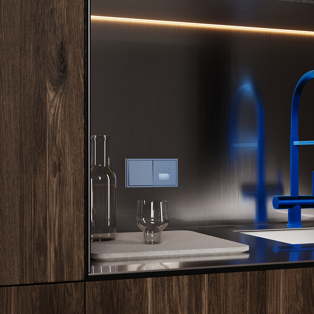 Накладка для подсветки светодиодной с датчиком Voltum S70 (деним) VLS002415 в Санкт-Петербурге