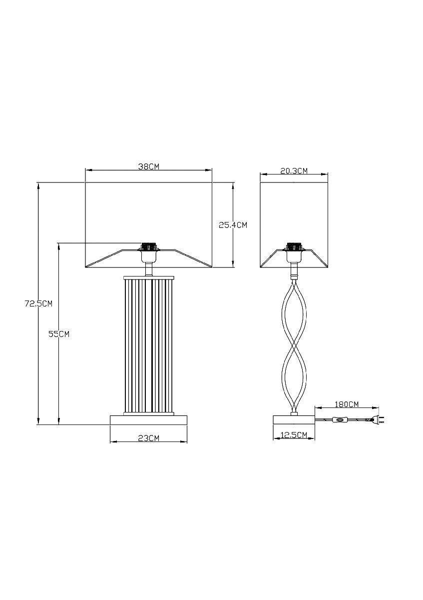 Настольная лампа Arte Lamp Veil A5061LT-1PB в Санкт-Петербурге