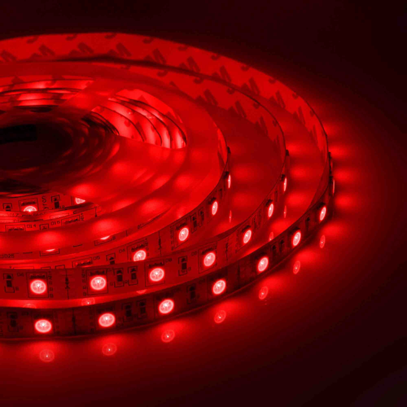Светодиодная лента Apeyron 12В СТ 7,2Вт/м smd5050 30д/м IP20 3м RGB 217BL в Санкт-Петербурге
