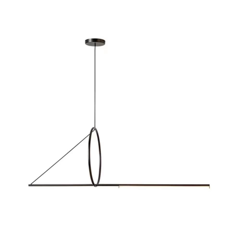 Подвесной светодиодный светильник iLedex Zoom 8075P/S-18W-3000K MBK-WH УЦ в #REGION_NAME_DECLINE_PP#