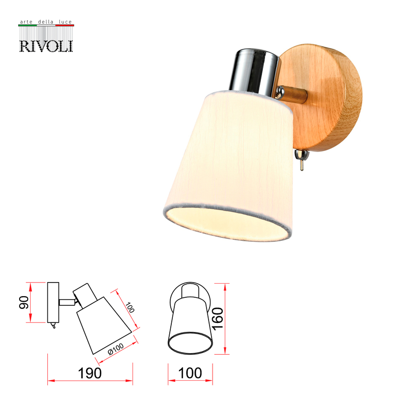 Спот Rivoli Lachrimae 7063-701 Б0055005 в Санкт-Петербурге