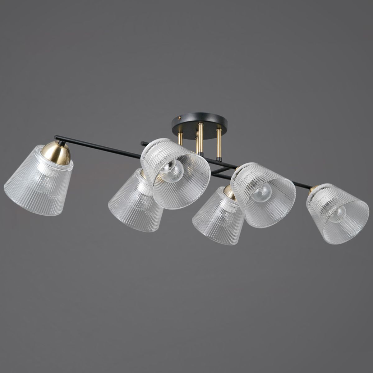 Потолочная люстра Illumico IL0845-6CSQ-25BKAB ELITE в Санкт-Петербурге