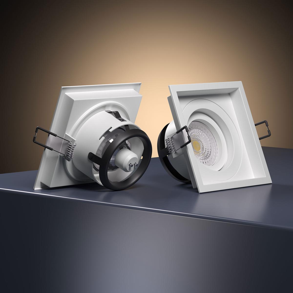 Встраиваемый светильник Elektrostandard 1071/1 MR16 WH белый 4690389097942 в Санкт-Петербурге