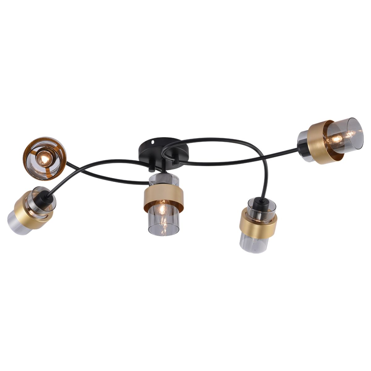 Потолочная люстра Escada Hurricane 1139/5P Black/Gold в Санкт-Петербурге