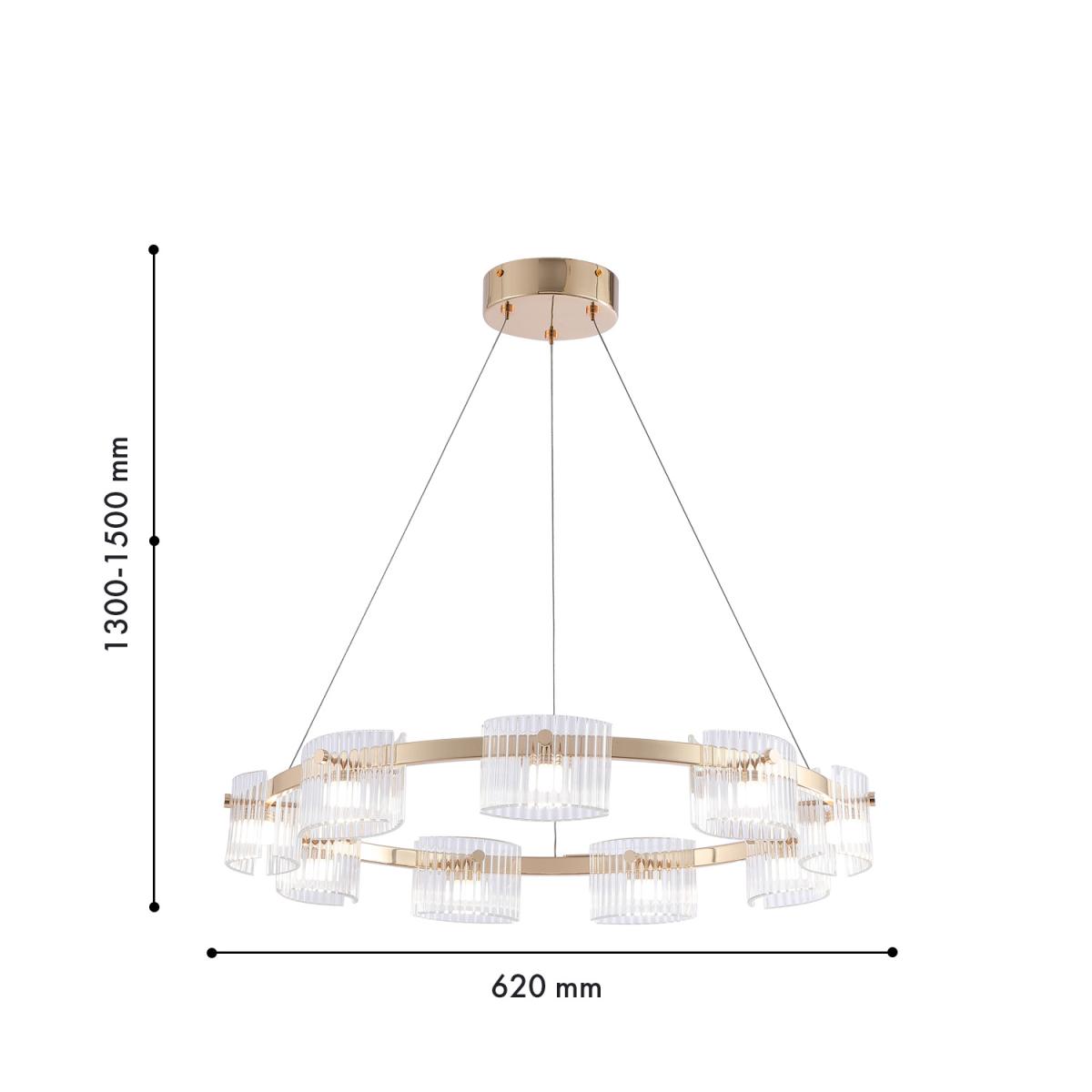 Подвесная люстра Favourite Ori 4248-9P в #REGION_NAME_DECLINE_PP#
