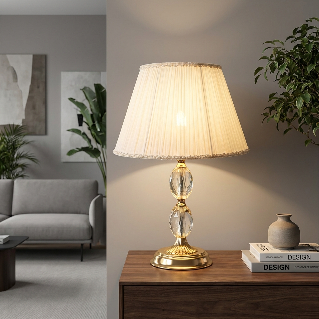 Настольная лампа LED4U L9928 GD в #REGION_NAME_DECLINE_PP#