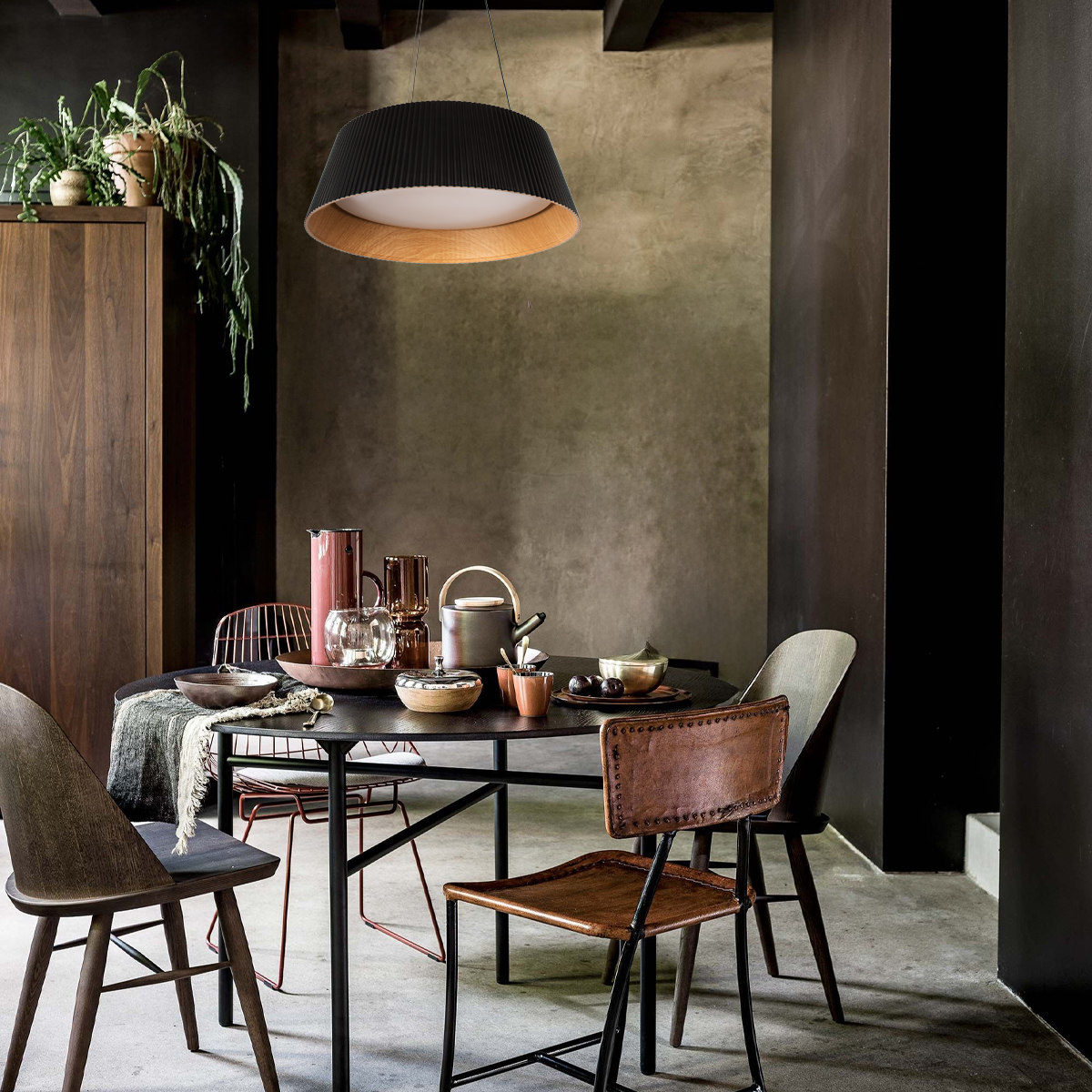 Подвесной светильник Loft IT Evans 10224P Black УЦ в #REGION_NAME_DECLINE_PP#