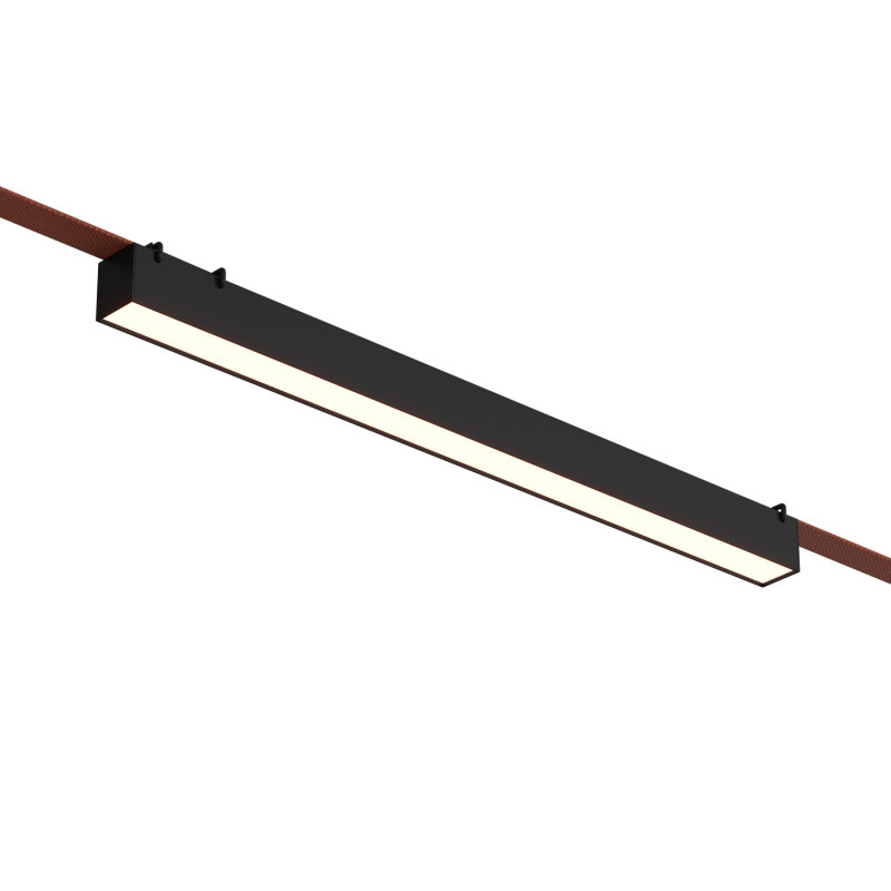 Трековый однофазный светильник Denkirs Belty linear DK5676-BK в Санкт-Петербурге