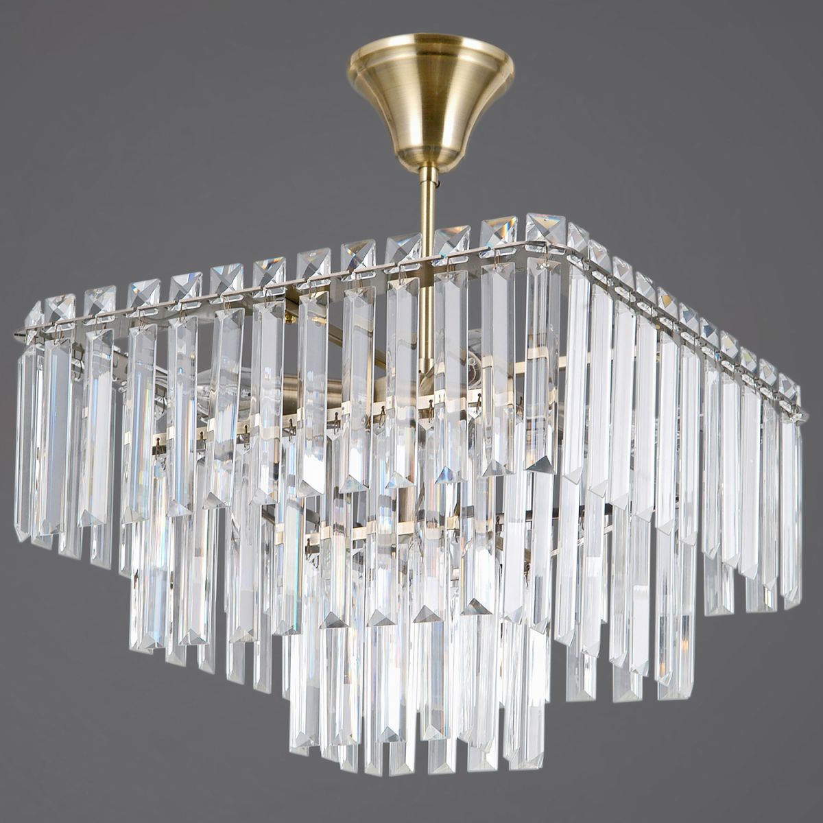 Люстра на штанге Illumico IL3535-5PSQ-25AB ELITE в #REGION_NAME_DECLINE_PP#