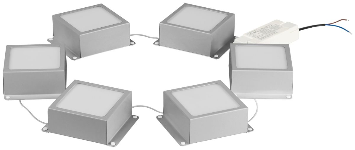 Встраиваемый светильник (комплект из 6 шт.) Эра SPO-646-3-5K-S6 Б0063043 в #REGION_NAME_DECLINE_PP#