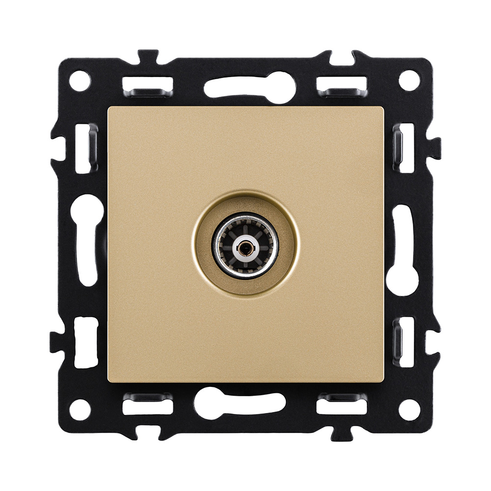 Розетка спутниковая SAT, золотой Kollinger Asthetik AS-021GD в #REGION_NAME_DECLINE_PP#