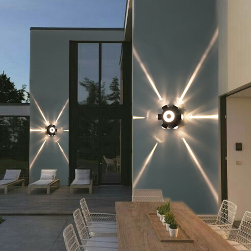 Архитектурный светильник Reluce 86973-9.2-007U LED2W+6*1W BK в Санкт-Петербурге