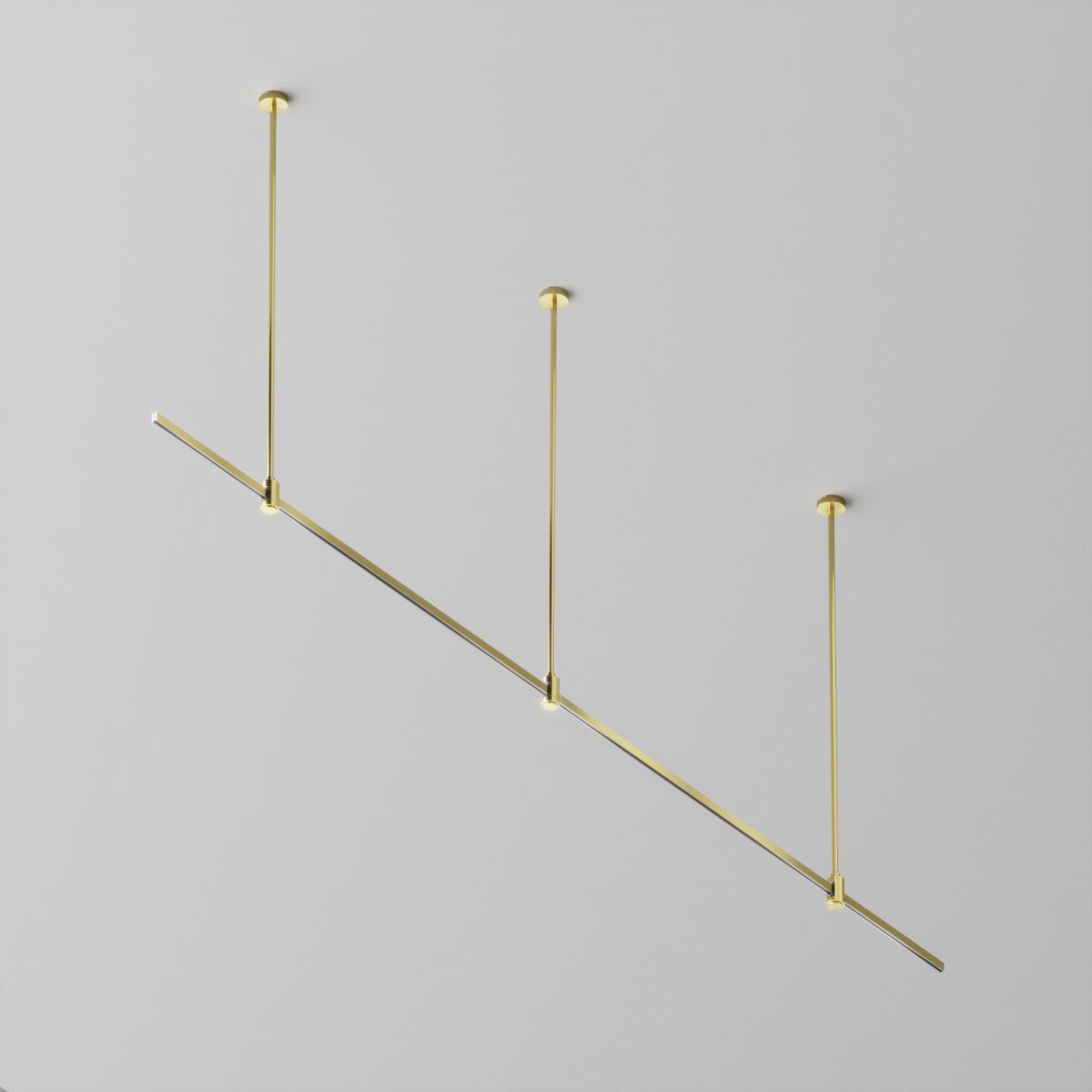 Основание Long прямое на жестких подвесах для трековых светильников Maytoni Technical Flarity TFC-Flar-L01-BS в #REGION_NAME_DECLINE_PP#