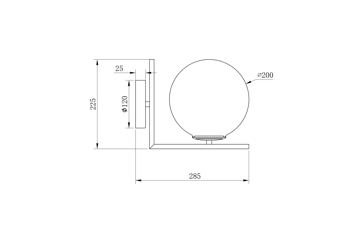 Бра Garda Decor K2KW-825BR в Санкт-Петербурге