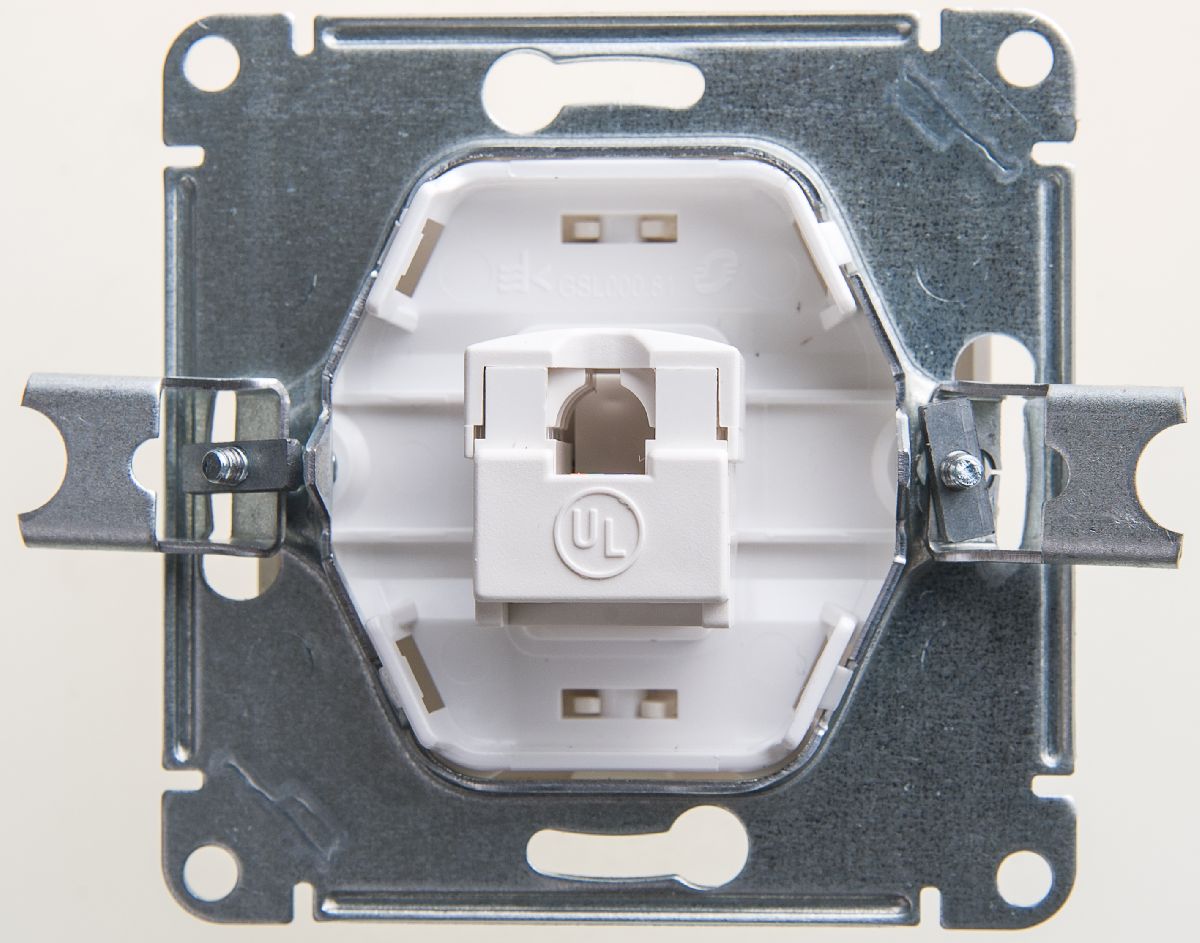 Розетка компьютерная RJ45 кат.5E Systeme Electric Glossa Перламутр GSL000681K в Санкт-Петербурге