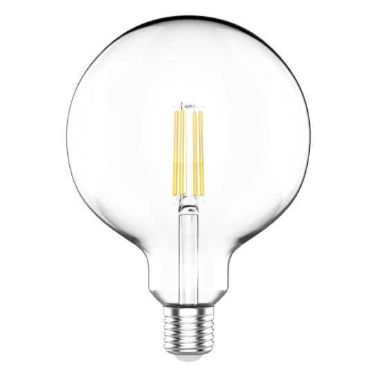 Лампа светодиодная филаментная Gauss E27 11,5W 2700K шар прозрачный 1111212 в Санкт-Петербурге