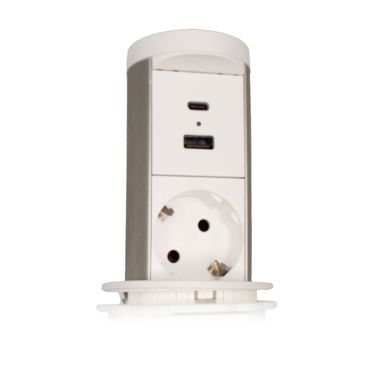 Блок розеток 105P (1 секция USB type A+C беспроводная зарядка) Mebax 00-00002867 в Санкт-Петербурге
