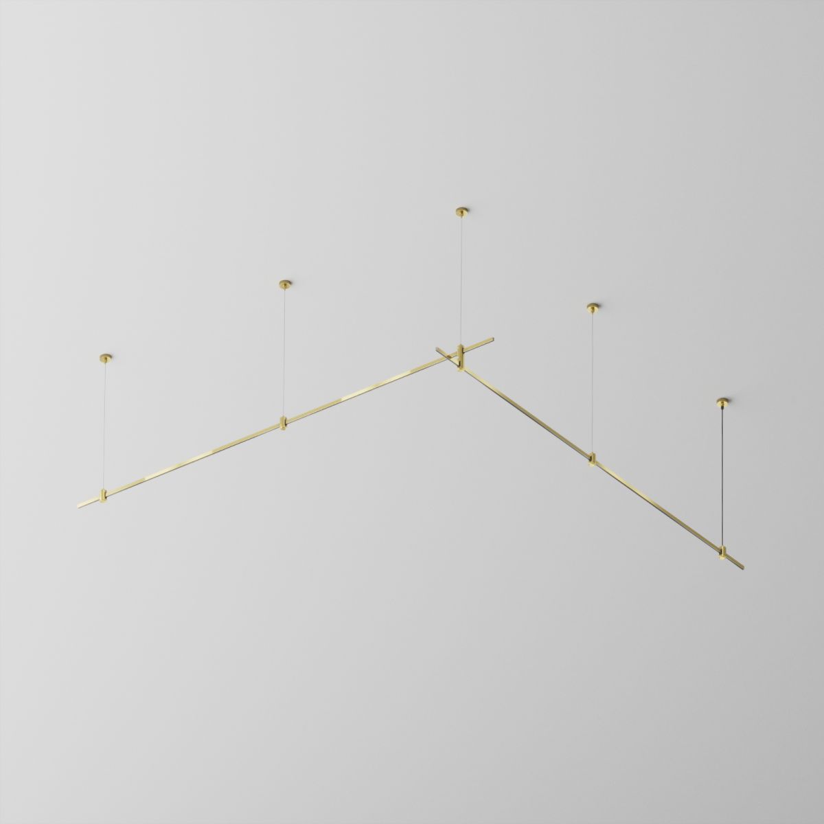 Основание двухуровневое на тросовых подвесах Hang для трековых светильников Maytoni Technical Flarity TFC-Flar-H06-BS в #REGION_NAME_DECLINE_PP#