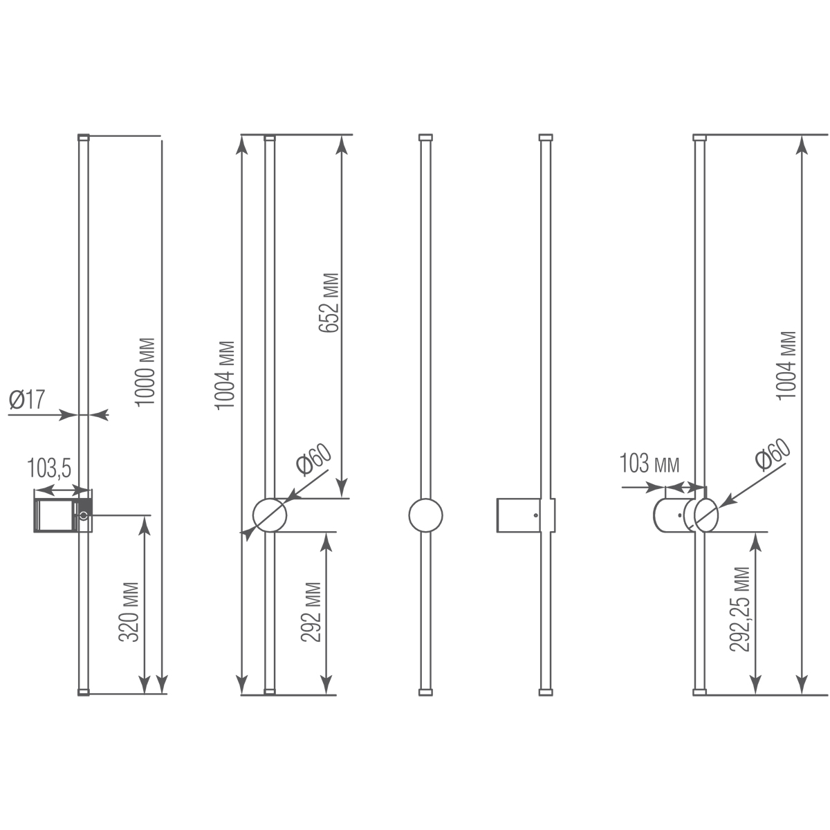 Настенный светильник Donolux Supreme DL20654WW8Copper Brass в Санкт-Петербурге