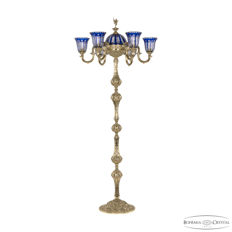 Торшер Bohemia Ivele Crystal Verona 72003TP/6/175 G P2 U Clear-Blue/H-1H FA5S в Санкт-Петербурге