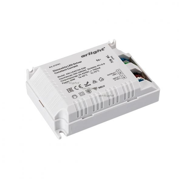 Блок питания Arlight ARJ-LK43700-DIM (30W, 700mA, 0-10V, PFC) 019761 в Санкт-Петербурге