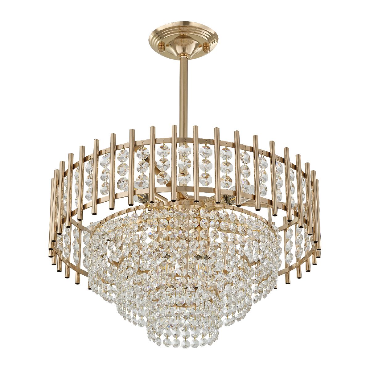 Люстра на штанге Arte Milano Sorrento 376109/7/300/490 GD в Санкт-Петербурге