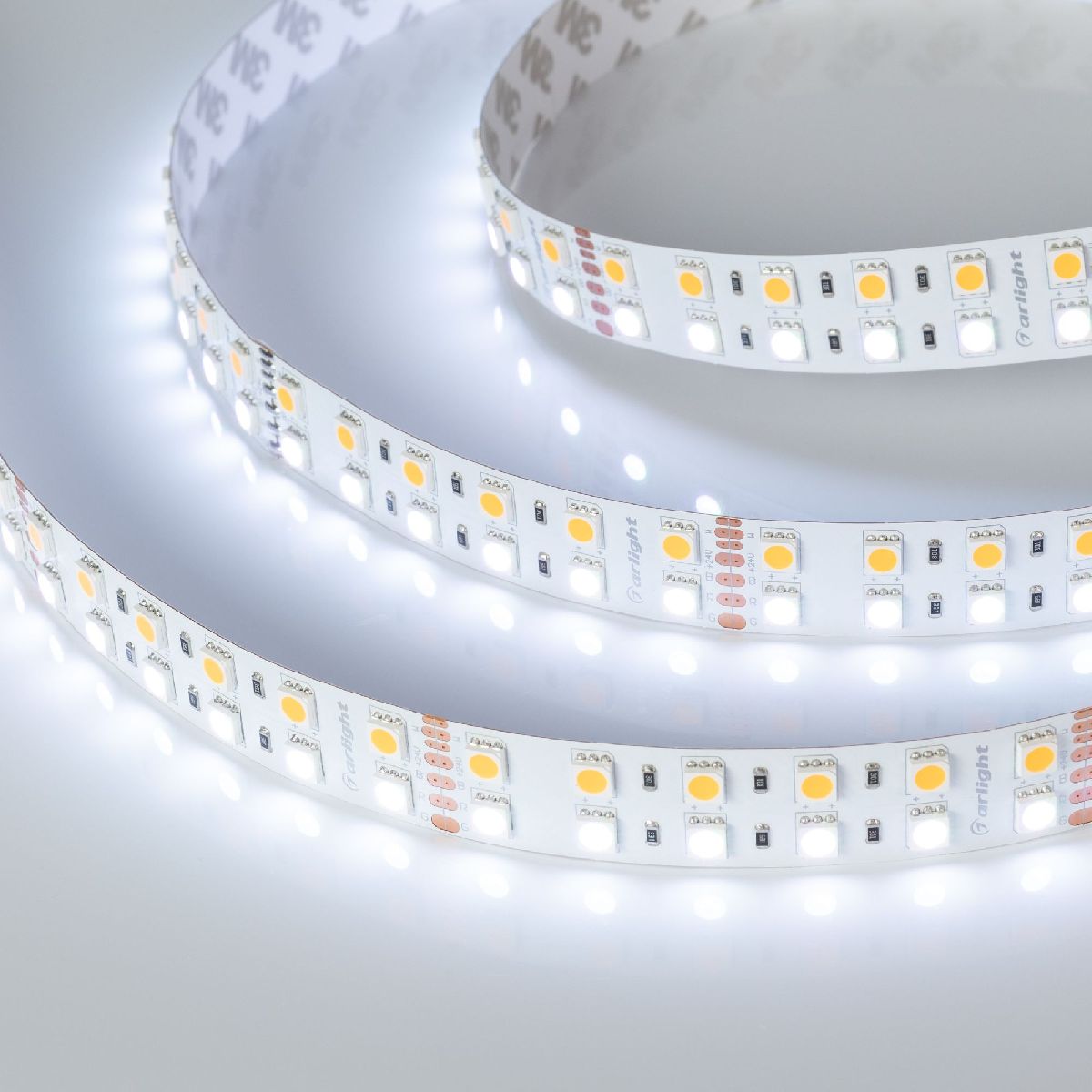 Светодиодная лента Arlight RT-B144-19mm 24V RGBW-Day (32 W/m, IP20, 5m) 018144(3) в Санкт-Петербурге