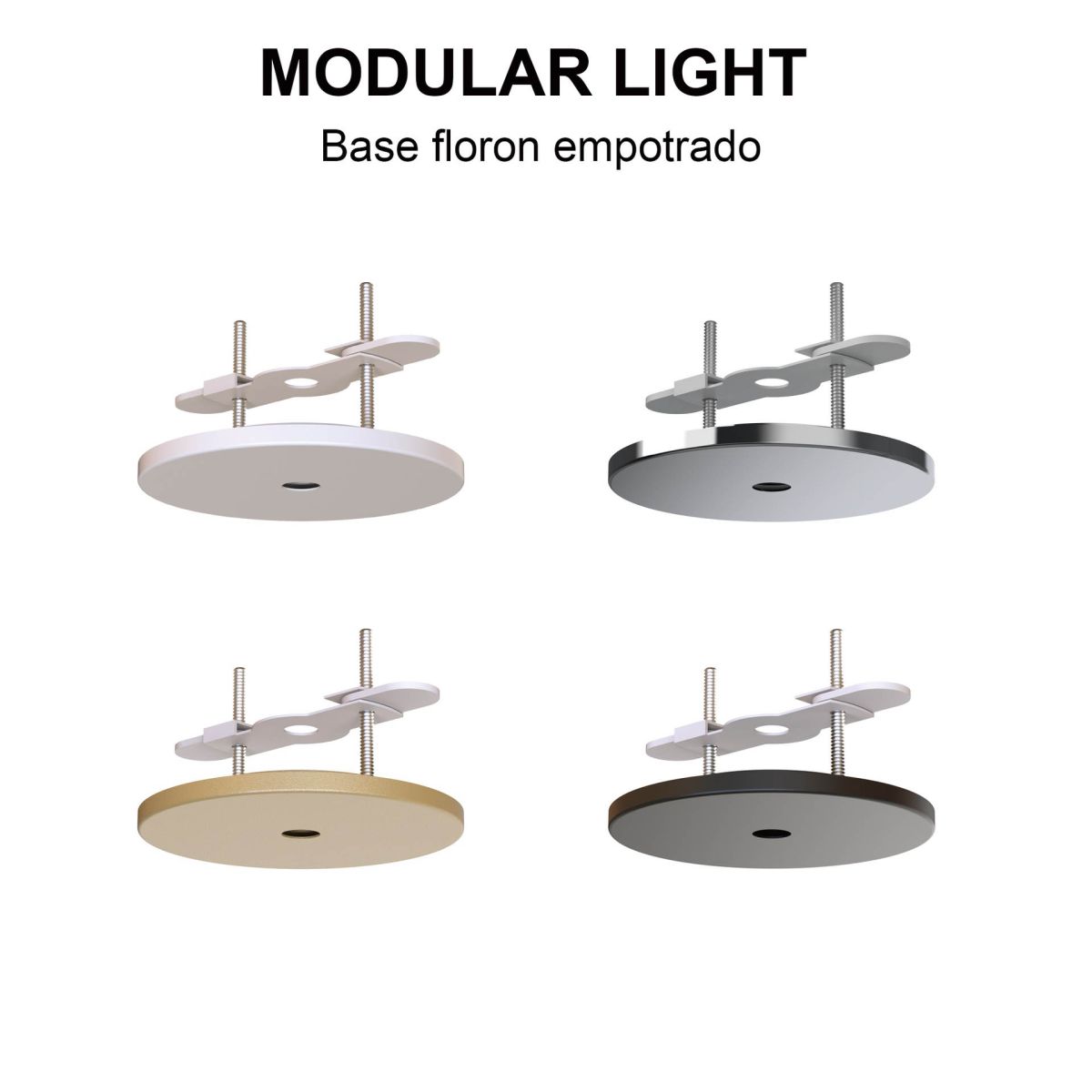 Основание потолочное утопленное 1L Mantra Modular Light Florones 9358 в #REGION_NAME_DECLINE_PP#