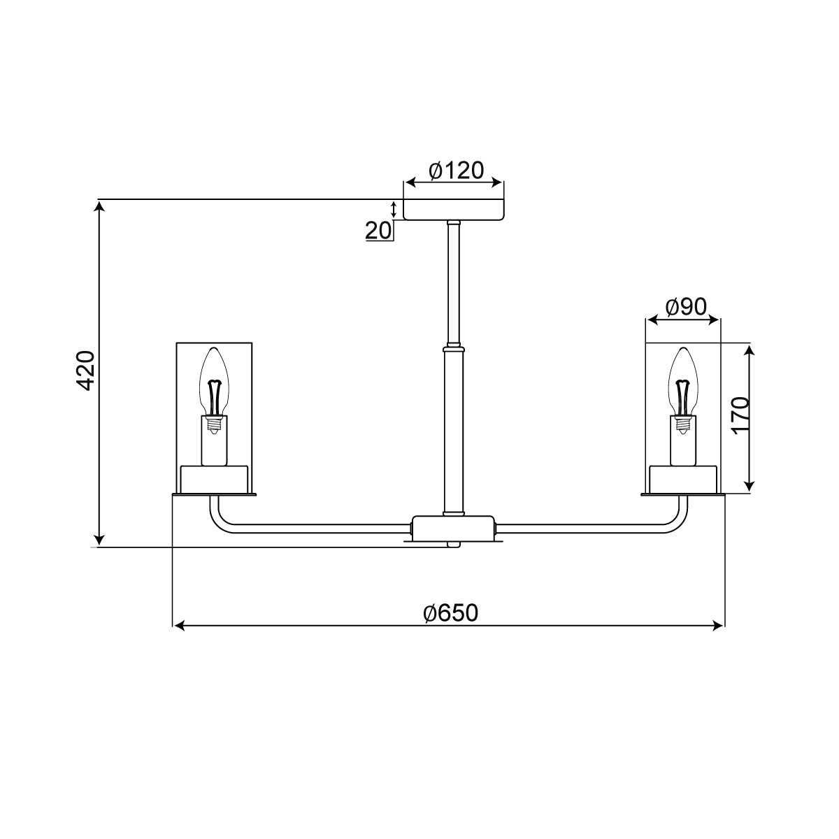 Потолочная люстра Vele Luce Licia VL1924L08 в Санкт-Петербурге