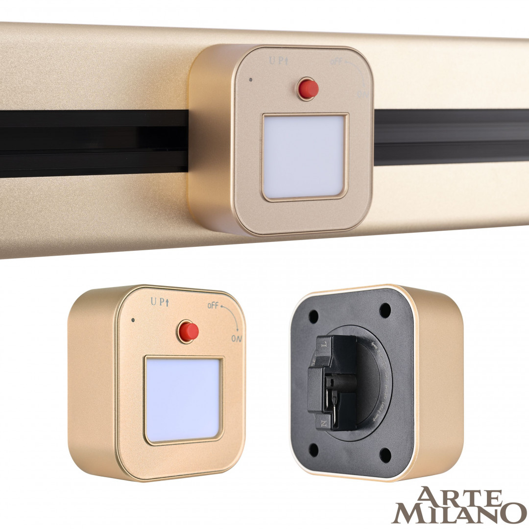 Трековый светильник Arte Milano Am-track-sockets 380022TL/Light Gold в Санкт-Петербурге