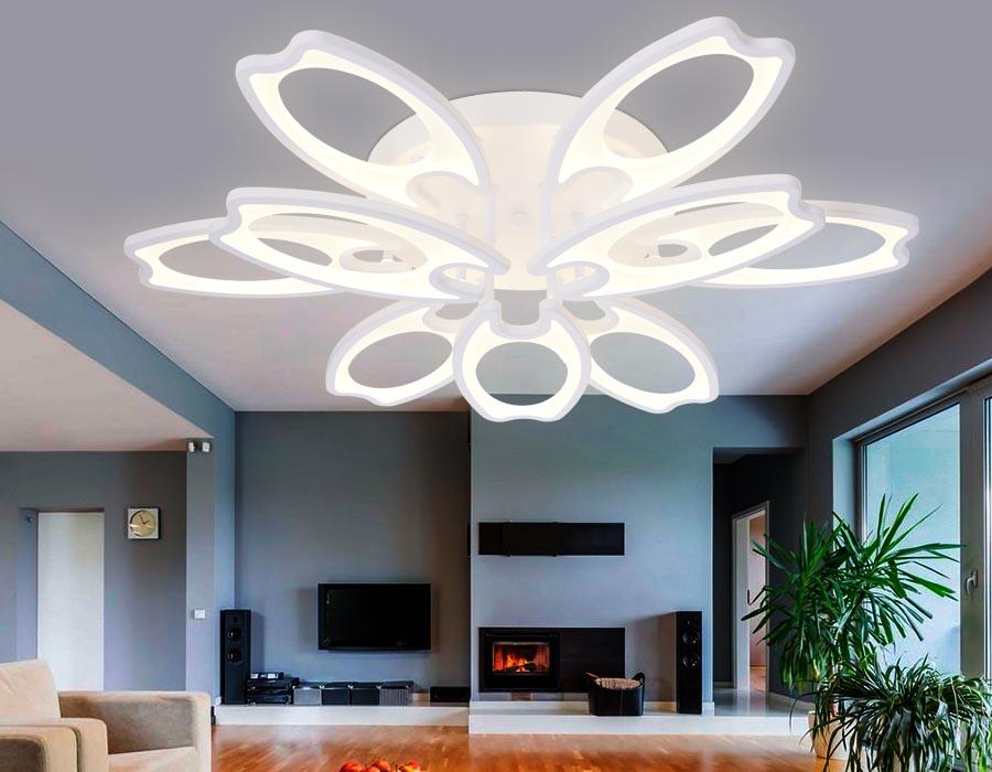 Потолочная светодиодная люстра Ambrella Light Acrylica Original FA579 в Санкт-Петербурге
