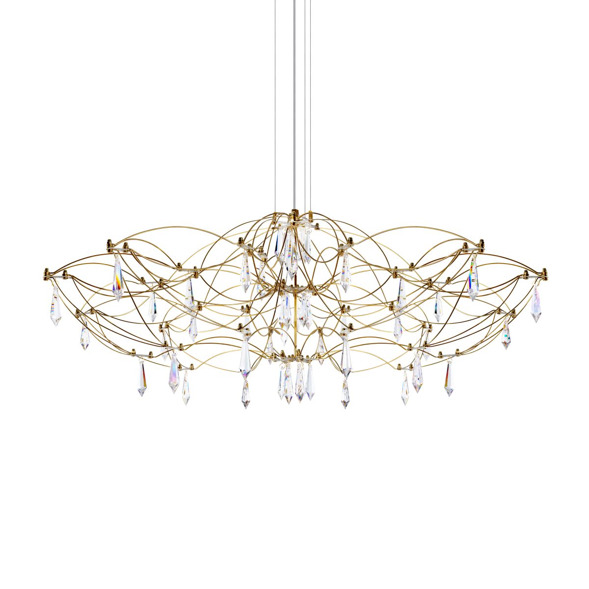 Подвесная люстра Loft IT Mira 10586/900 Gold Asfour в Санкт-Петербурге