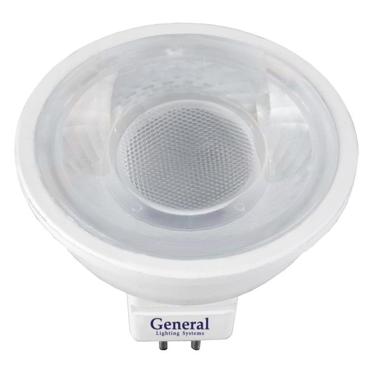 Светодиодная лампа General GLDEN-MR16-7-230-GU5.3-3000 643400 в #REGION_NAME_DECLINE_PP#
