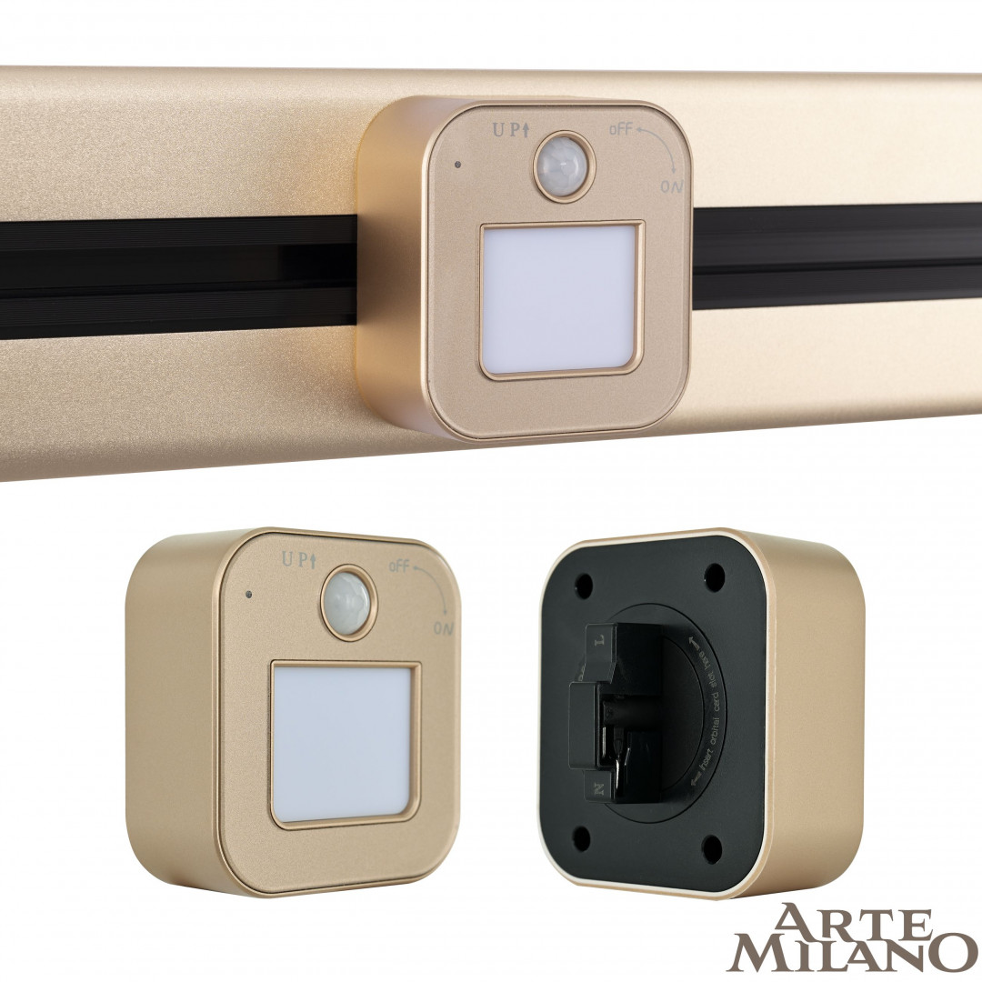 Трековый светильник Arte Milano Am-track-sockets 380022TLS/LWS Gold в Санкт-Петербурге