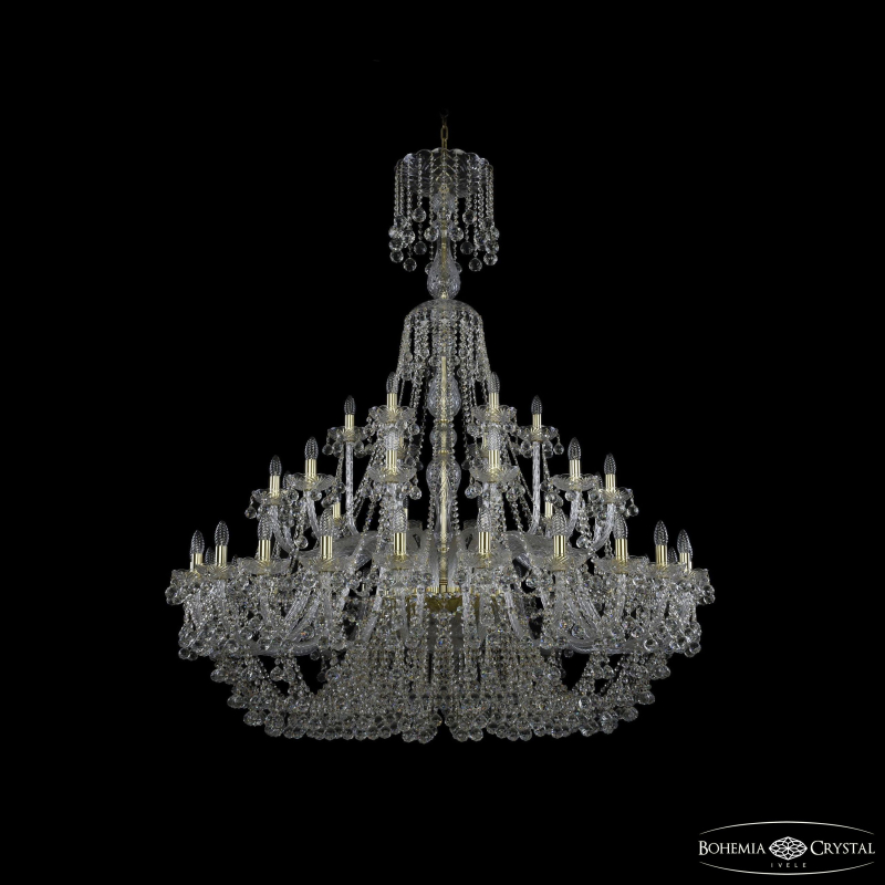 Подвесная люстра Bohemia Ivele Crystal 1409/24+12+6/530/XL-169 G в Санкт-Петербурге