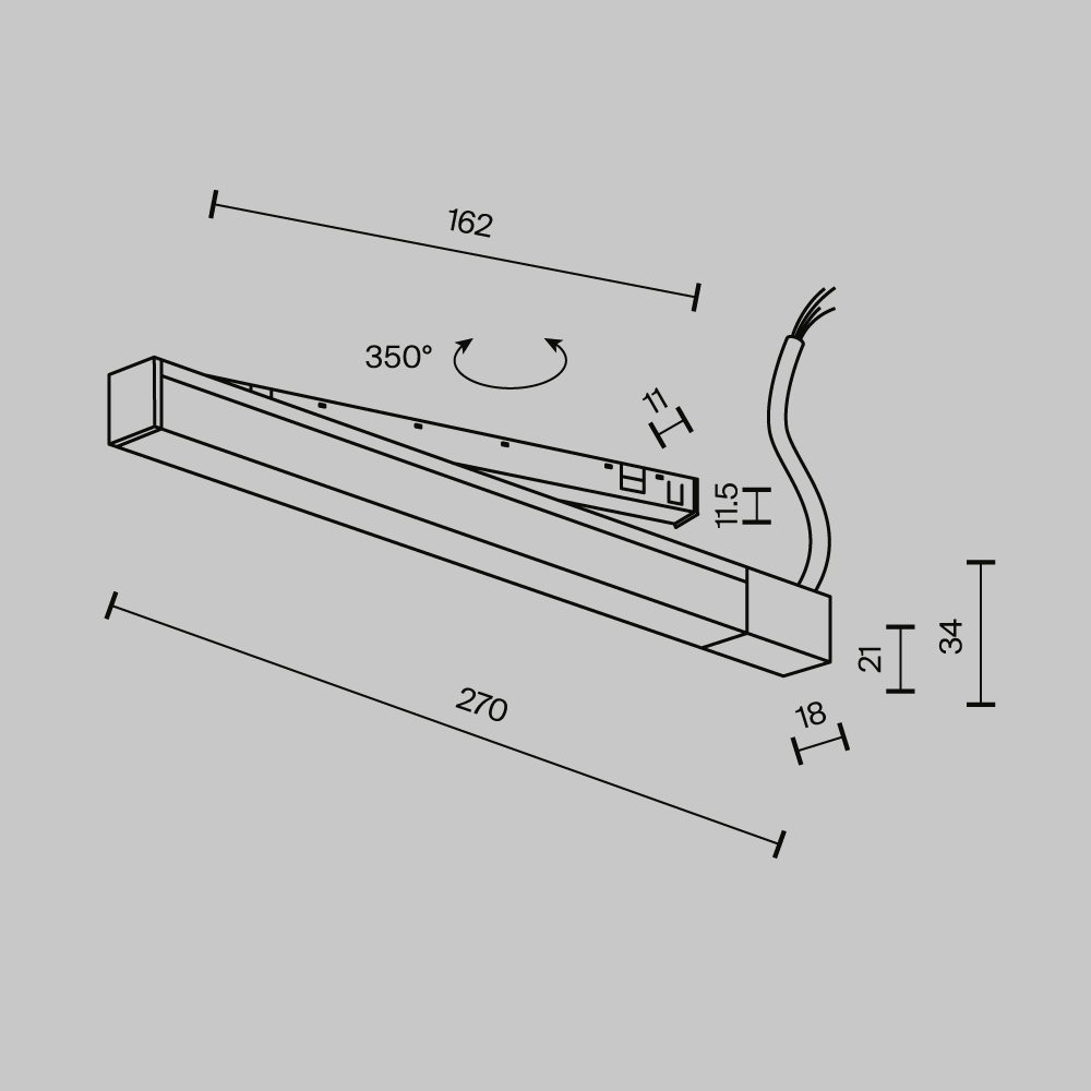 Источник напряжения Maytoni Technical Power Supply Exility X 48В 100Вт TRX239DR-100B в Санкт-Петербурге