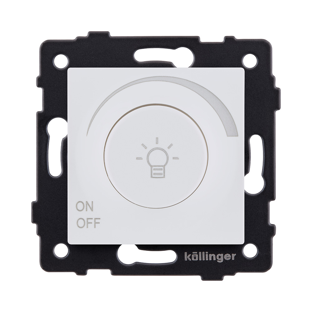 Светорегулятор универсальный 500W, белый матовый Kollinger REA-027WM для Aspekt, Eleganz, Reflex в #REGION_NAME_DECLINE_PP#