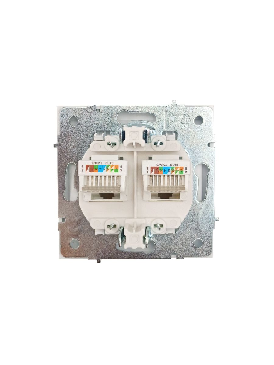 Розетка 2-ая компьютерная Lezard Zima 704-0288-141 в Санкт-Петербурге