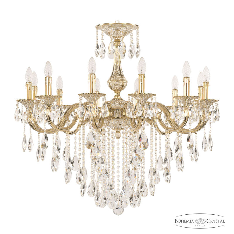 Подвесная люстра Bohemia Ivele Crystal Verona 72101/12/300 B GW в Санкт-Петербурге